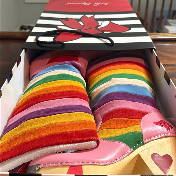 LOLA RAMONA Knee High Rainbow Boots/9.5 - Picture 2 of 11